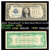 1928A "Funnyback" $1 Blue Seal Silver Certificate