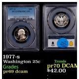 PCGS 1977-s Proof Washington Quarter 25c PCGS