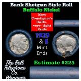 Buffalo Nickel Shotgun Roll in Old Bank Style 