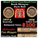Small Cent Mixed Roll Orig Brandt McDonalds Wrappe