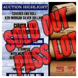 High Value! - Covered End Roll - Marked " Morgan L