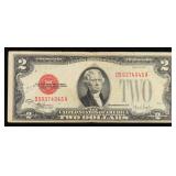 1928F $2 Red Seal United States Note Grades vf++