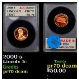 2000-s Proof Lincoln Cent 1c ACG