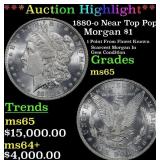 ***Major Highlight*** 1880-o Morgan Dollar Near To
