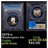 PCGS 1978-s Proof Washington Quarter 25c PCGS