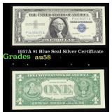 1957A $1 Blue Seal Silver Certificate Grades Choic