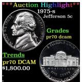 ***Auction Highlight*** 1975-s Proof Jefferson Nic