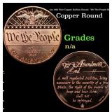 1oz .999 Fine Copper Bullion Round - We The People