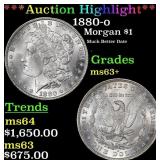 ***Major Highlight*** 1880-o Morgan Dollar $1 ms63