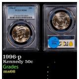 PCGS 1996-p Kennedy Half Dollar 50c PCGS