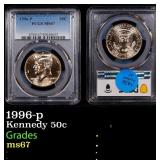 PCGS 1996-p Kennedy Half Dollar 50c PCGS
