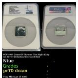 NGC NGC 2022 Game Of Thrones The Night King  1oz S