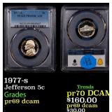 PCGS 1977-s Proof Jefferson Nickel 5c PCGS