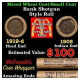 Small Cent Mixed Roll Orig Brandt McDonalds Wrappe