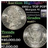 ***Major Highlight*** 1902-o Morgan Dollar TOP POP
