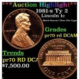 ***Major Highlight*** 1981-s Ty 2 Proof Lincoln Ce