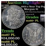 ***Major Highlight*** 1902-o Morgan Dollar Near To