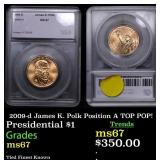 2009-d James K. Polk Position A Presidential Dolla