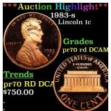 ***Auction Highlight*** 1983-s Proof Lincoln Cent