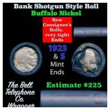 Buffalo Nickel Shotgun Roll in Old Bank Style 