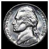 1964-p Jefferson Nickel 5c Grades GEM++ Unc