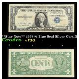 **Star Note** 1957 $1 Blue Seal Silver Certificate