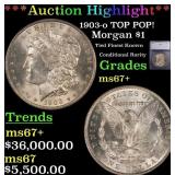 ***Major Highlight*** 1903-o Morgan Dollar TOP POP
