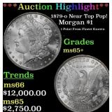 ***Major Highlight*** 1879-o Morgan Dollar Near To