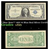 **Star Note** 1957 $1 Blue Seal Silver Certificate