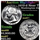 ***Auction Highlight*** 1970-d Washington Quarter