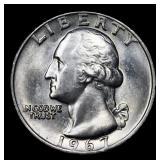 1967-p Washington Quarter 25c Grades GEM+ Unc