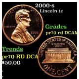 2000-s Proof Lincoln Cent 1c pr70 rd DCAM SEGS