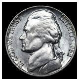 1962-d Jefferson Nickel 5c Grades GEM+ Unc