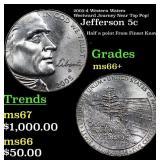 2005-d Western Waters Jefferson Nickel Westward Jo