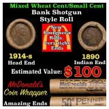 Small Cent Mixed Roll Orig Brandt McDonalds Wrappe