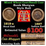 Small Cent Mixed Roll Orig Brandt McDonalds Wrappe