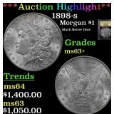 ***Major Highlight*** 1898-s Morgan Dollar $1 Sele