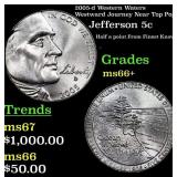 2005-d Western Waters Jefferson Nickel Westward Jo