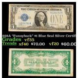 1928A "Funnyback" $1 Blue Seal Silver Certificate