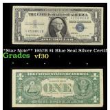 **Star Note** 1957B $1 Blue Seal Silver Certificat