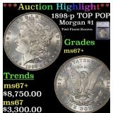 ***Major Highlight*** 1898-p Morgan Dollar TOP POP