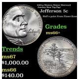 2005-p Western Waters Jefferson Nickel Westward Jo