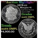 ***Major Highlight*** 1878-cc Morgan Dollar $1 ms6