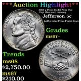 ***Auction Highlight*** 2004-p Peace Medal Jeffers