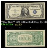 **Star Note** 1957 $1 Blue Seal Silver Certificate