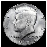 1984-p Kennedy Half Dollar 50c Grades GEM+ Unc