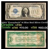 1928A "Funnyback" $1 Blue Seal Silver Certificate