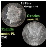 1879-s Morgan Dollar $1 Grades Choice Unc PL