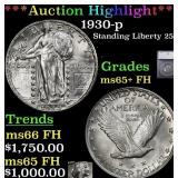 ***Major Highlight*** 1930-p Standing Liberty Quar