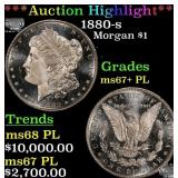 ***Major Highlight*** 1880-s Morgan Dollar $1 ms67